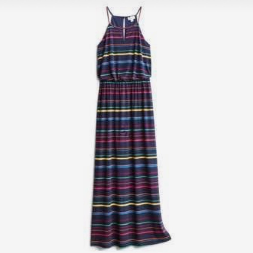 [Market & Spruce] High Neck Maxi Dress NWT